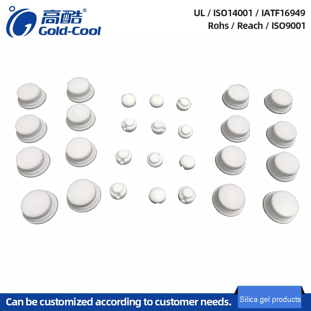 Natural Silicone Cap Rubber Plug for Electronic Appliances Can Be Customized