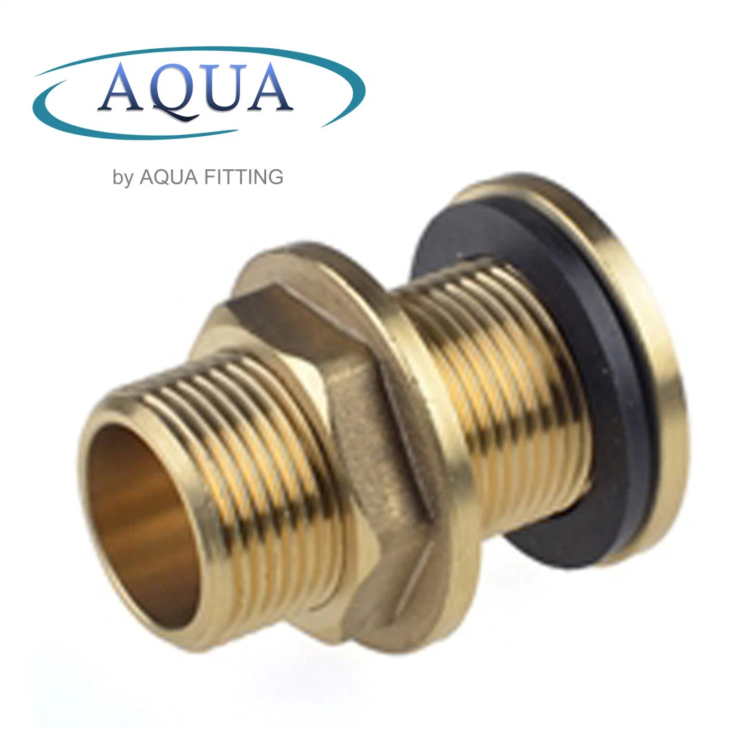 Brass Tank Nipple Pipe Fitting Connectors