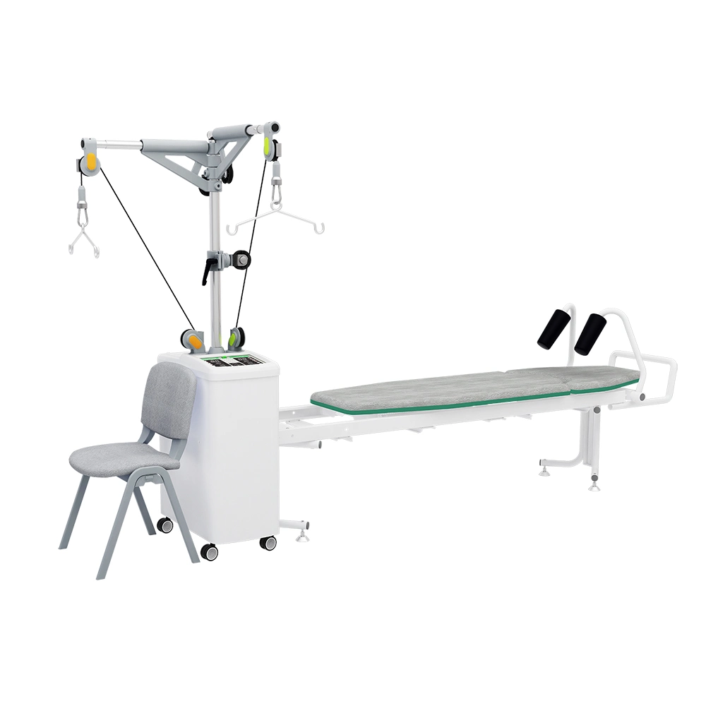 Physiotherapy Treatment Table Traction Therapy Equipment with Independent Traction Units