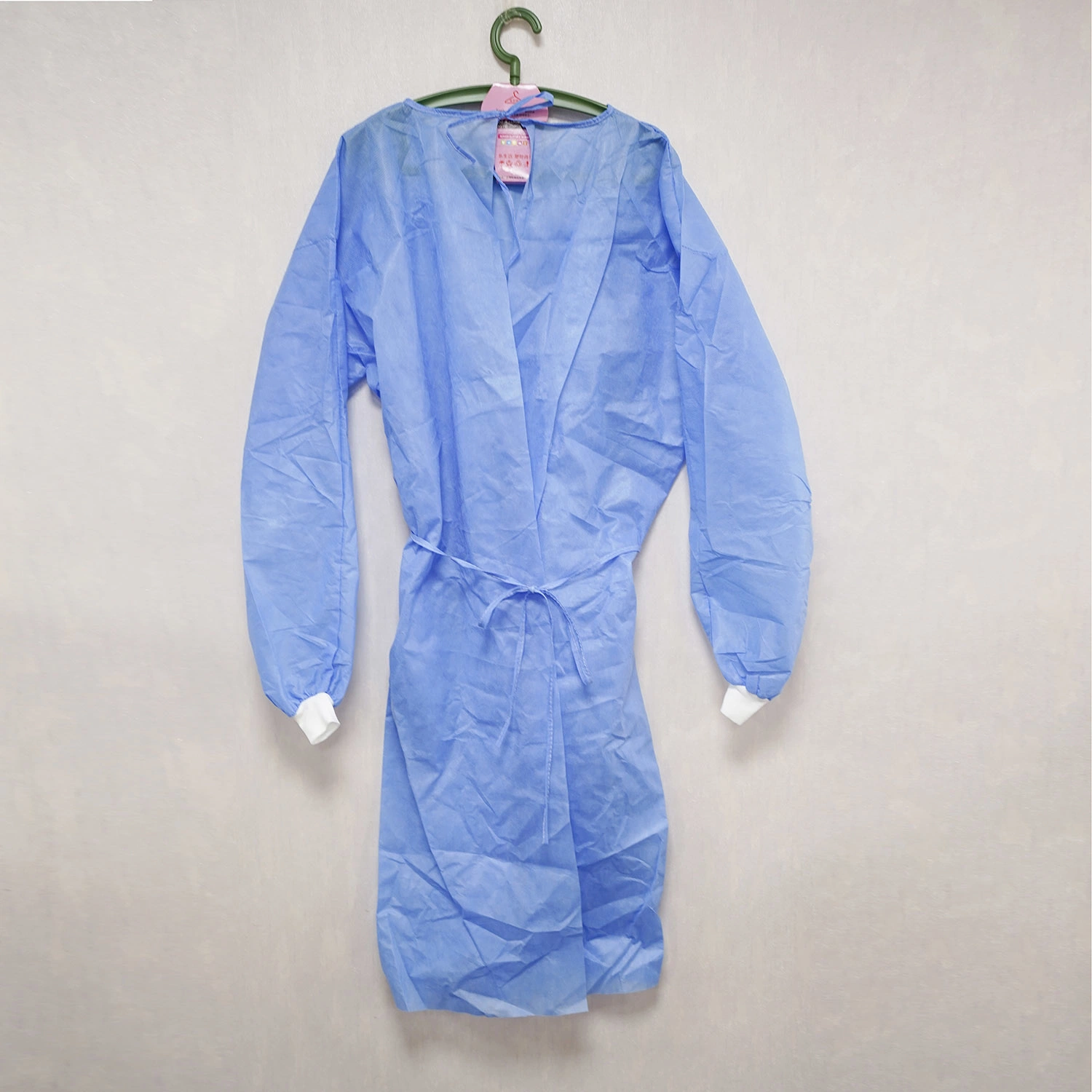 Disposable PP/PE/PP+CPE/SMS Non-Woven Surgical Gown