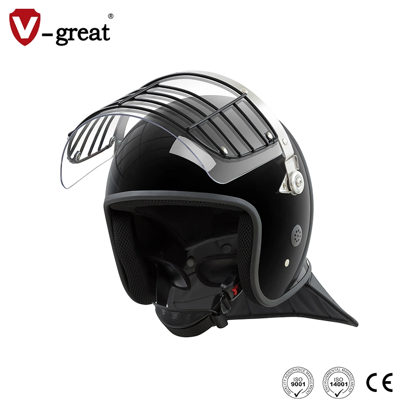 Emergency Military Personnel Police Anti Riot Full Face Protection Helmet