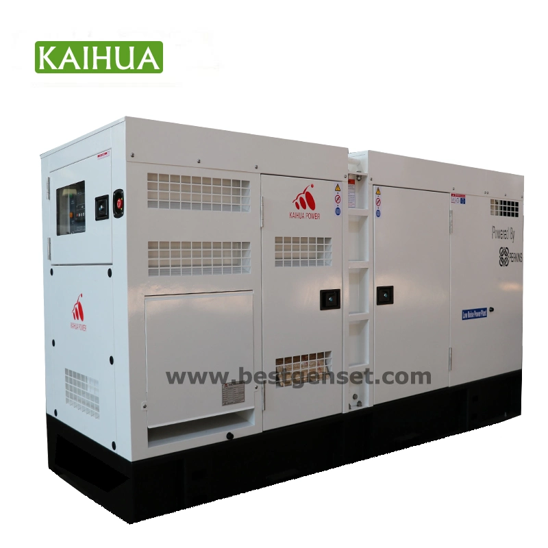 China Professional Silent Type Diesel Power Generating Set with Shangchai Sc9d340d2 Engine