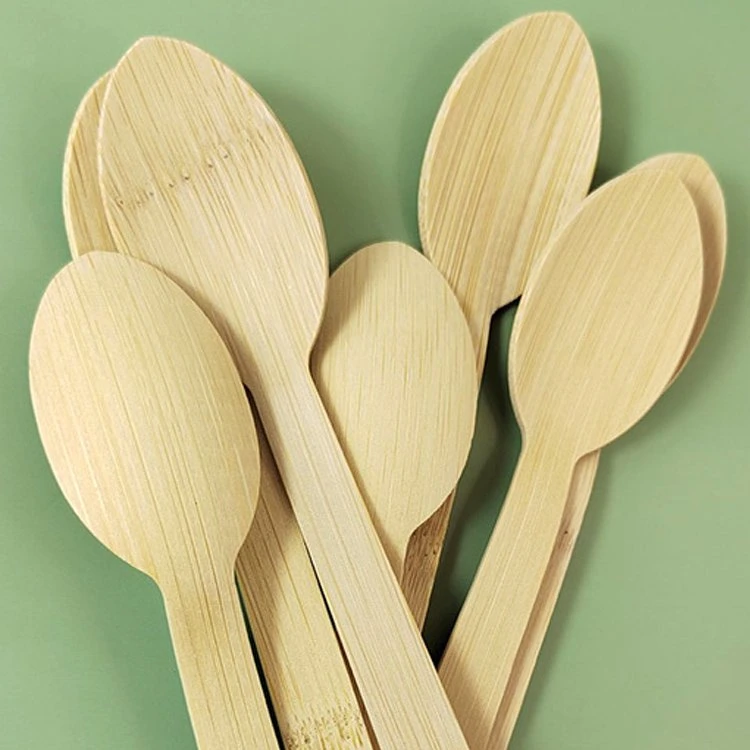 Bamboo Cutlery Tableware Cutlery Organizer Kitchen Disposable Plastic Tableware for Restaurant