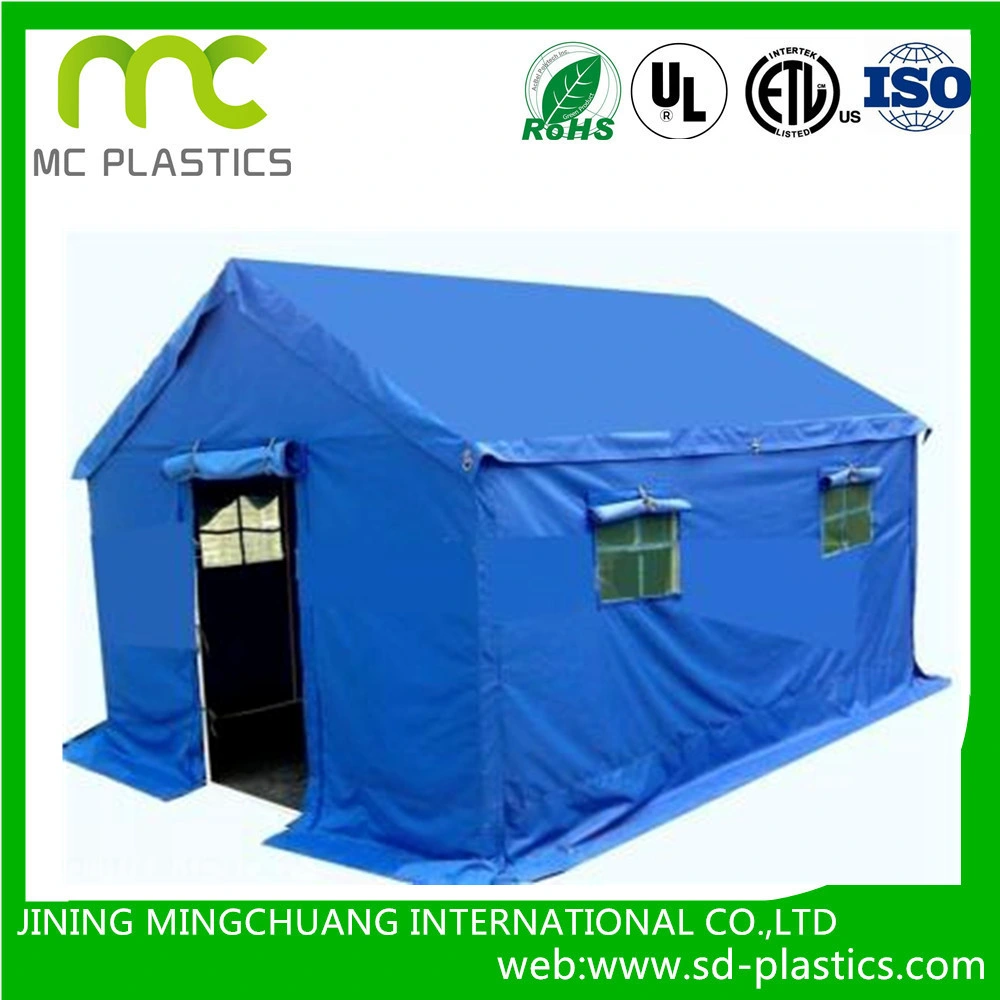 PVC Laminated/Coated Fabric Tarpaulin with UV Treated for Tent
