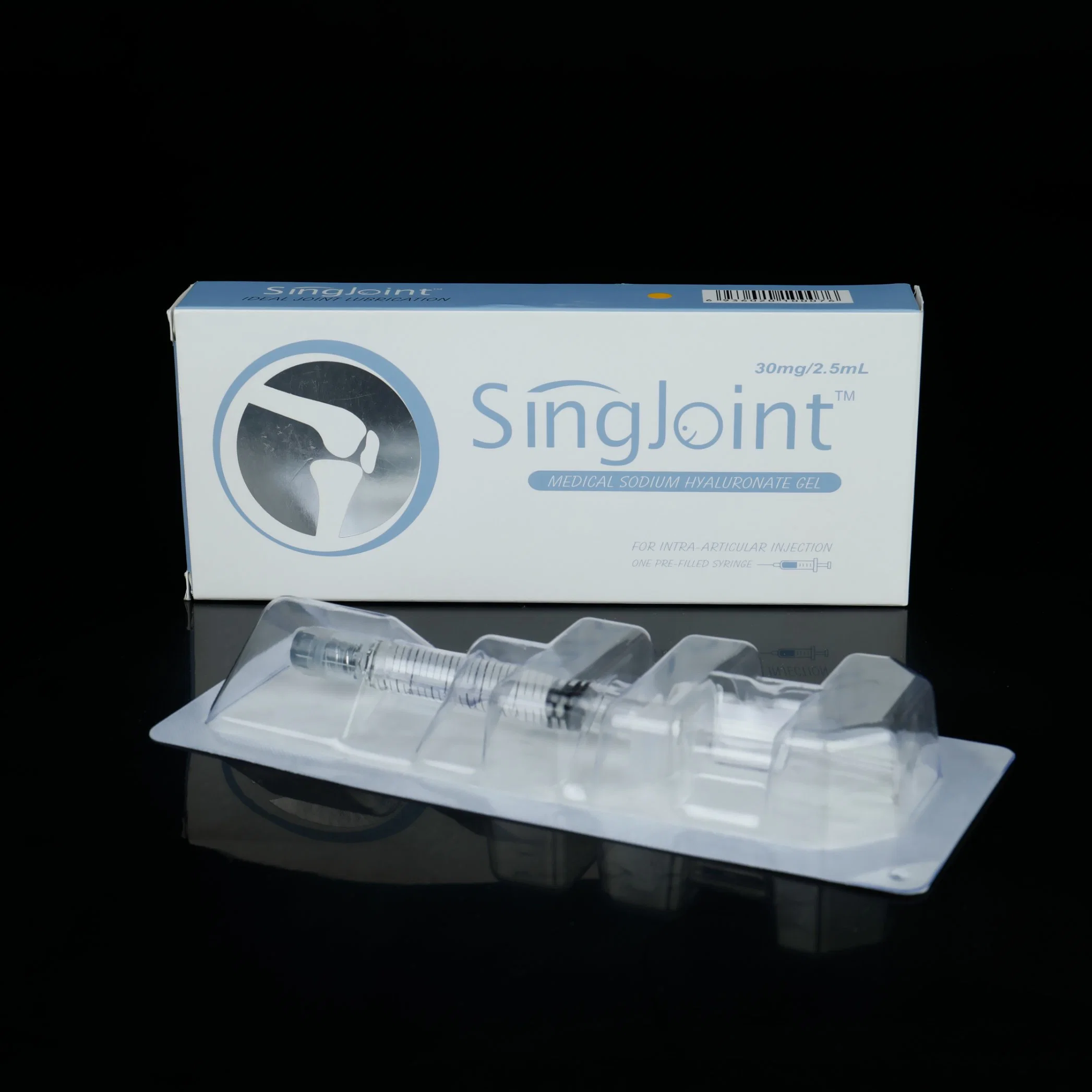 Singjoint orthopédique pour l'agent lubrifiant mixte hyaluronate de sodium injection genou