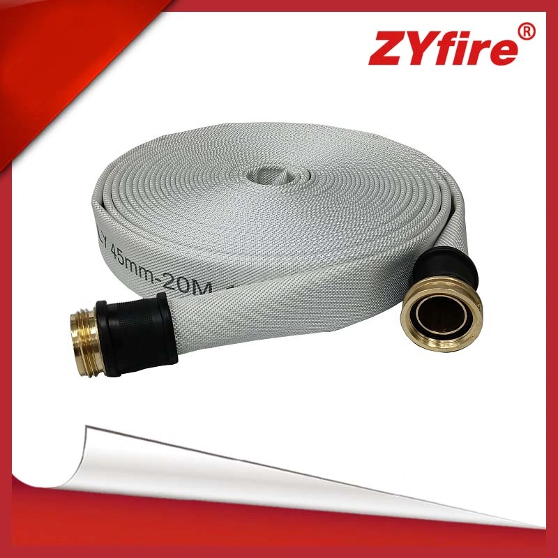 خرطوم الحريق من الطبقة المسطحة بالمصنع ذو المرونة ZyFire مع بطانة EPDM