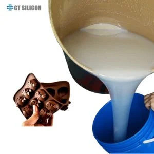 RTV2 Platinum Cure Liquid Silicone Rubber for Chocolate Cake Mold Making