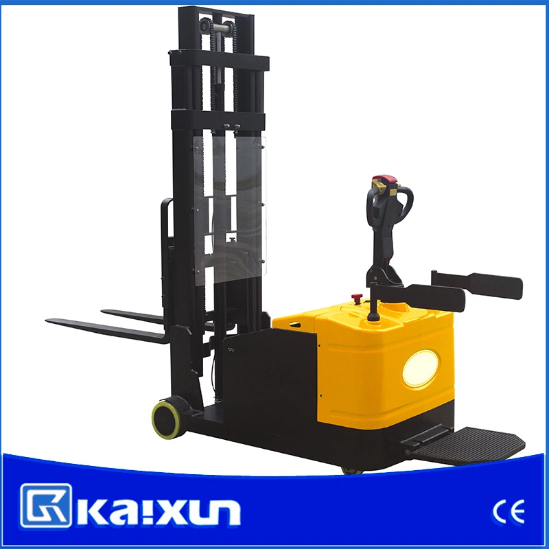 1.5t 3m Factory Electric Transport Stacker Adjustable Fork with CE 1220mm