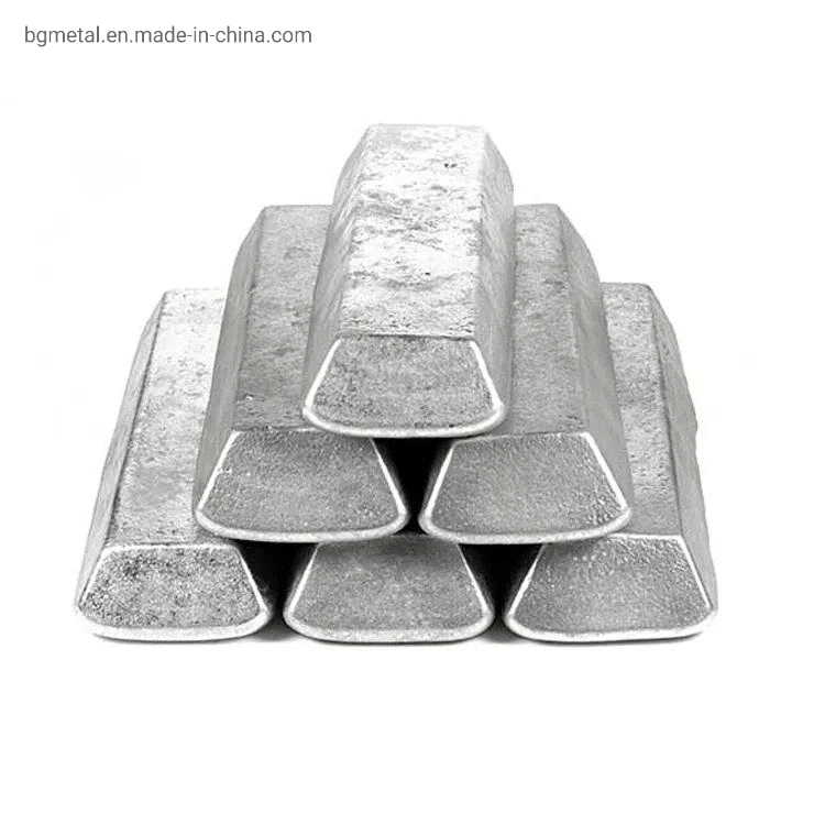 Manufacturers Supply Ingots Metal Die-Casting Zinc Ingots Die-Casting Zinc Alloy