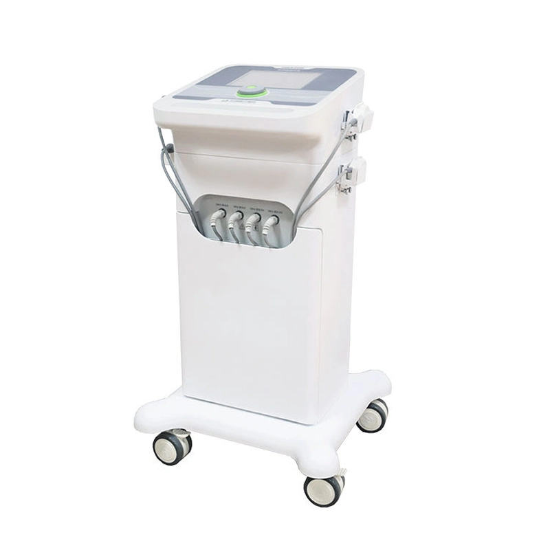 Multi Function Four Channel Cart-Based Ultrasonic Therapeutic Rehabilitation Equipment for Physiotherapy