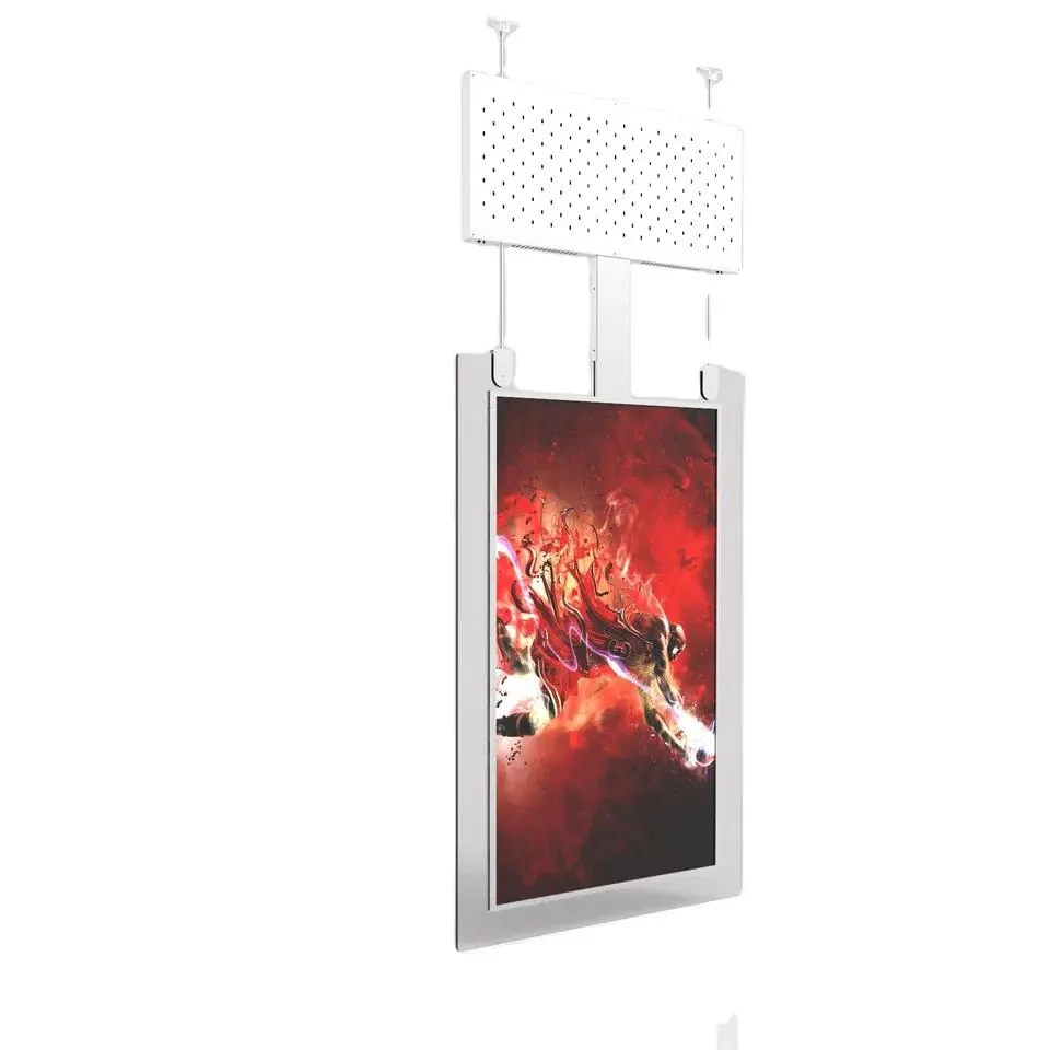 Commercial Advertising Monitor Signage Indoor LCD Hanging Digital Window Display for Shops