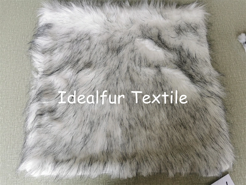 Soft Long Pile Printing Fake Fur Fabric for Blanket