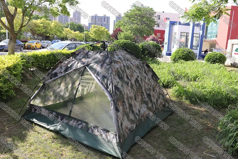 Impermeável ao ar livre 1-2 Pessoa caminhadas dobrar a exibição automática Camping tenda/ Barraca de praia