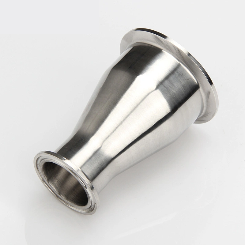 Stainless Steel Sanitary Clamped Reducer with Straight End