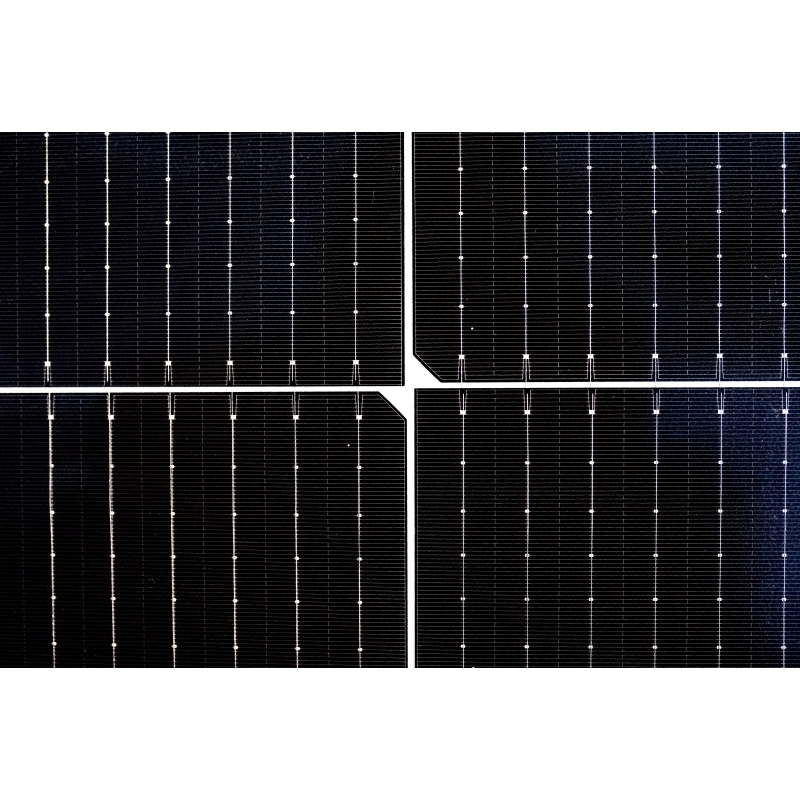 Half Cell Solar Panel 410 W Full Black Half Cell Perc Mono PV Solar Panel for Home and Industry Use with Energy System Panel