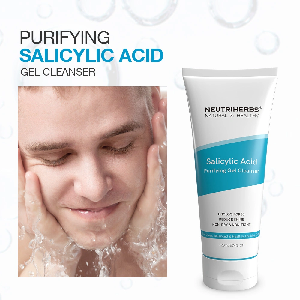 Reduce Acne and Pimples Purifies The Skin Moisturzing Salicylic Acid Facial Wash