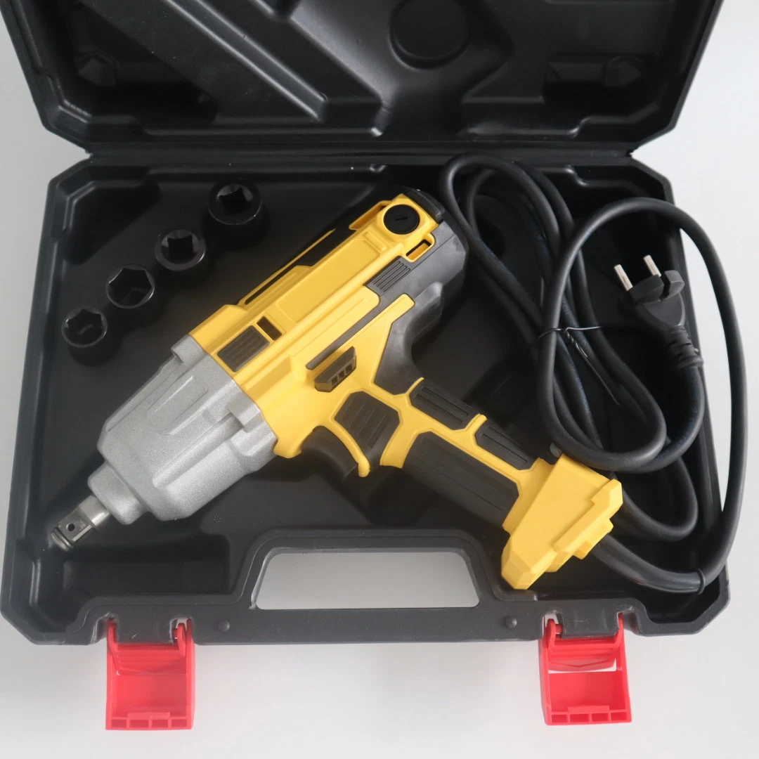 High Professional 710W Electric Cord Impact Wrench Portable Hand Power Drill Corded Power Tools Electric Impact Wrench Far Car Working