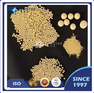 Bola de densidad superior resistente al desgaste resistente al uso de circonio estabilizado con Cerio endurecido industrial