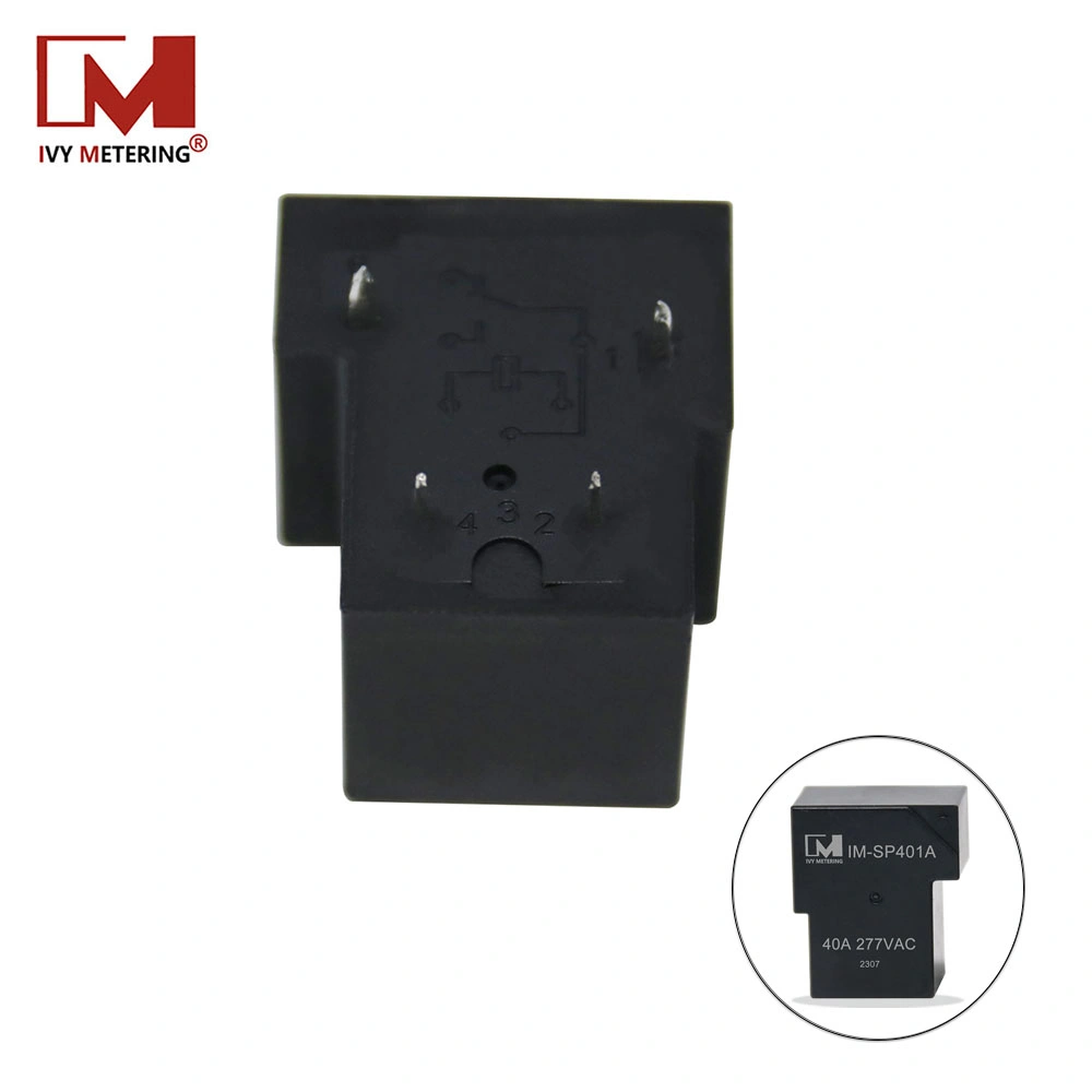 1000A/10ms/3 Times 40A 250VAC 12V Solar PV Inverter Relay with Smaller Size and Lower Coil Consumption