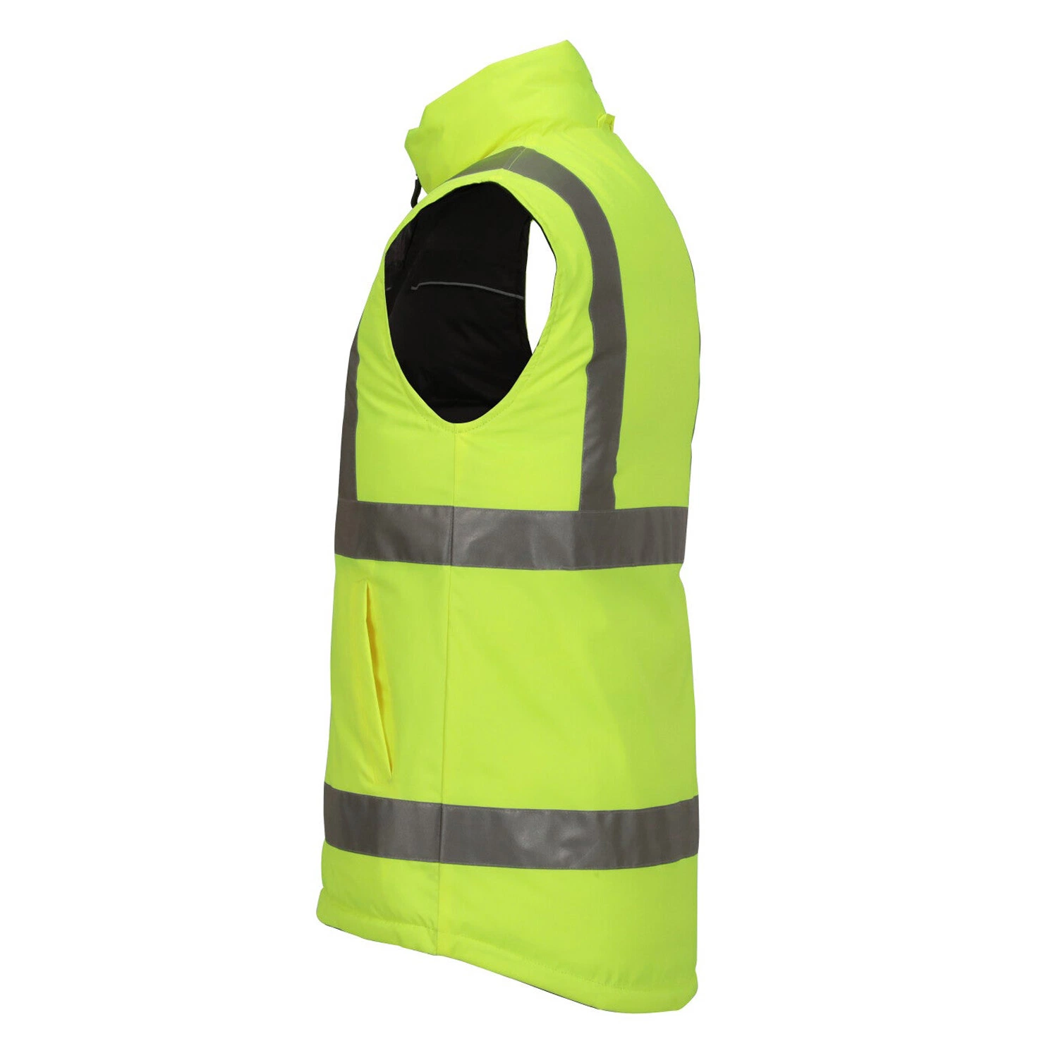 Men Hi Vis Vest High Reflective Waterproof Outdoor Safety Clothing Workwear