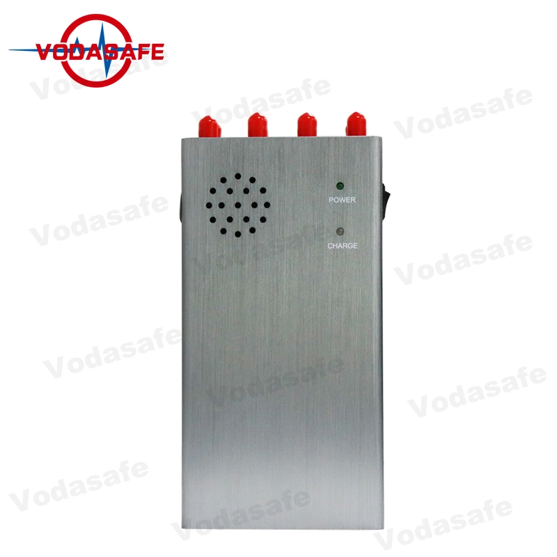 Hot Selling Portable Cell Phone Blocker Signal Jammer VHF UHF Lojack Handheld Mobile Phone Scrambler