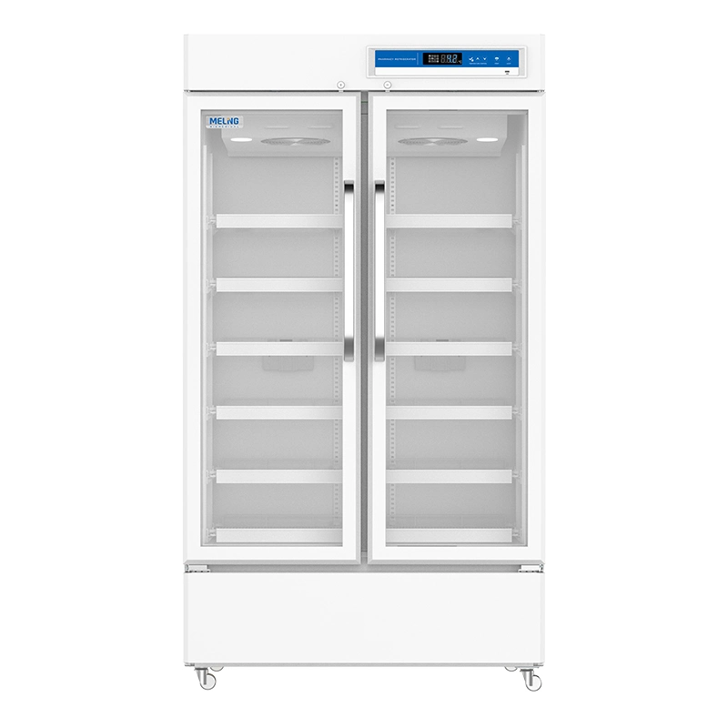 High-Quality Big Size Upright Medical Refrigerator with Low-E Window Film (YC-725L)