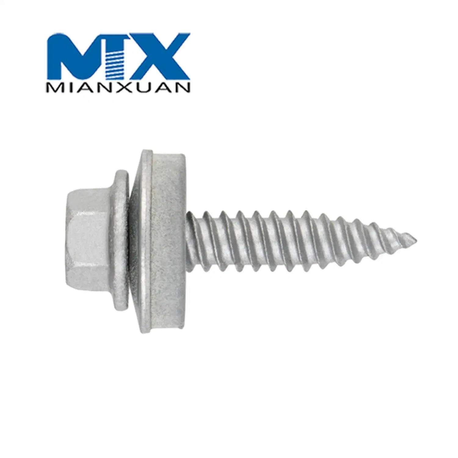 Bi-Metal Self Tapping Screws Hex HD (SS304+CS) Hardened Ss410 EPDM Washer