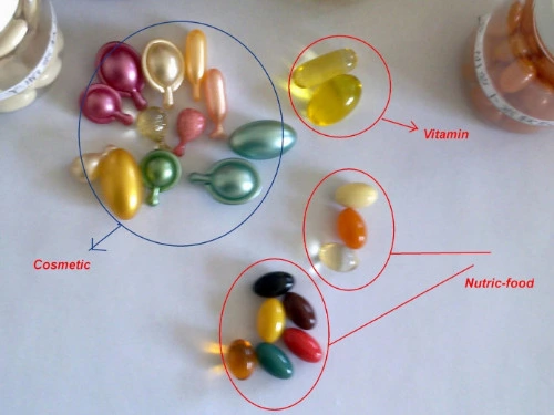 Soft Capsule Entfeuchter Doppelböden Trocknungsglas System