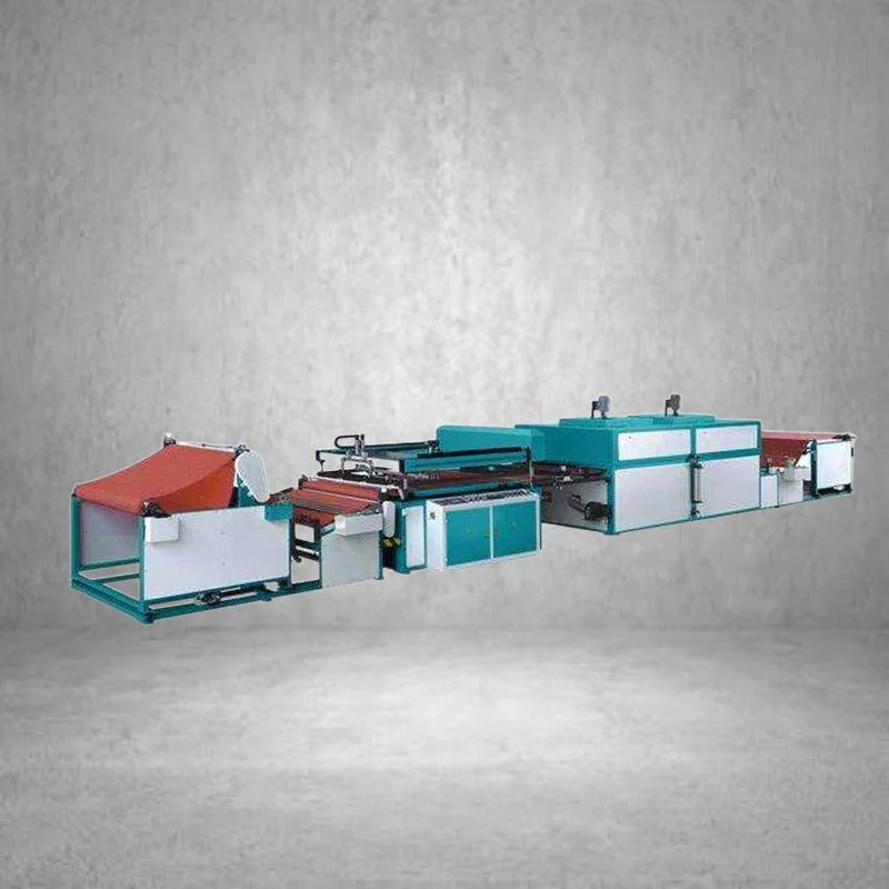 Automatic Two Colors Roll to Roll Silk Screen Printing Machine Made in China for Sale