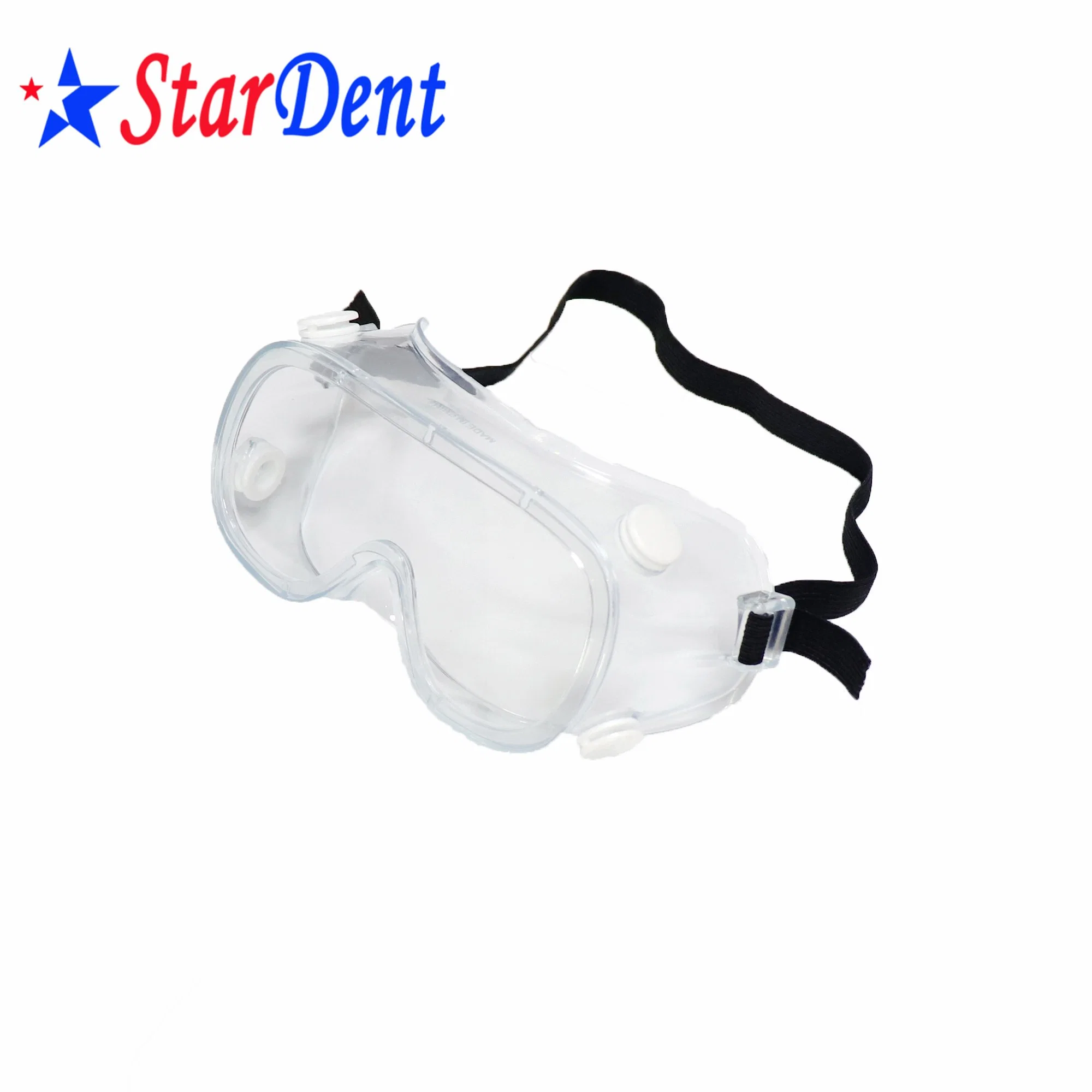 China Lab Splash Dust Anti Fog Medical Clear Plastic Safety Glasses Eye Protection Goggles