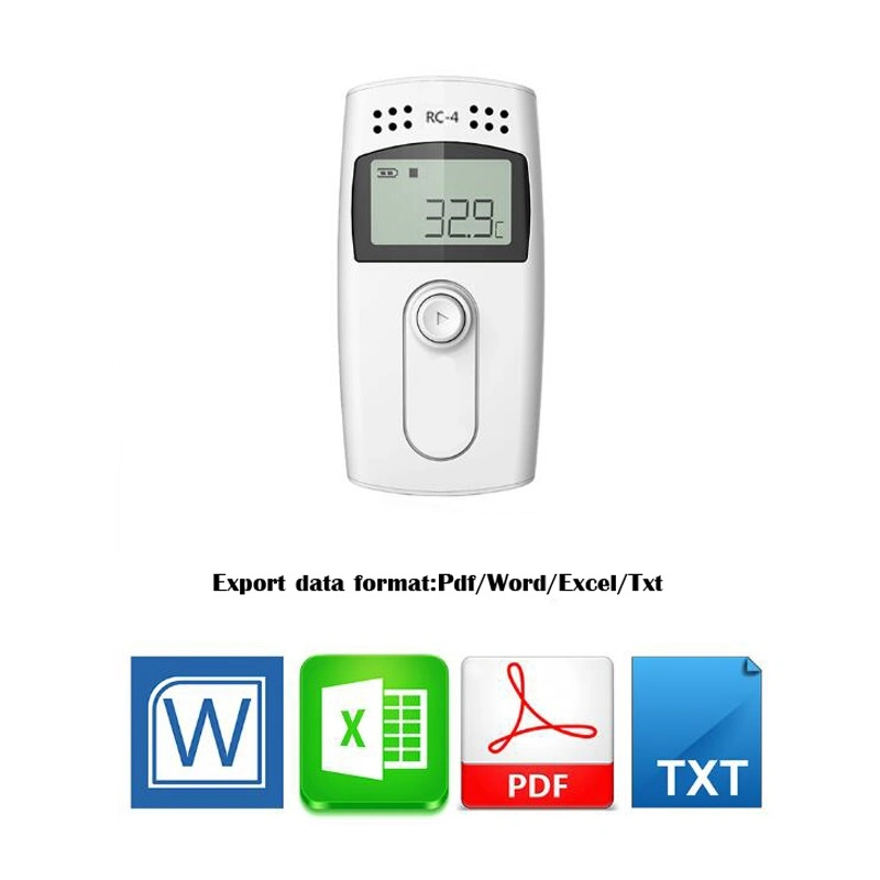 Digital Temperature Humidity Data Logger for Refrigeration