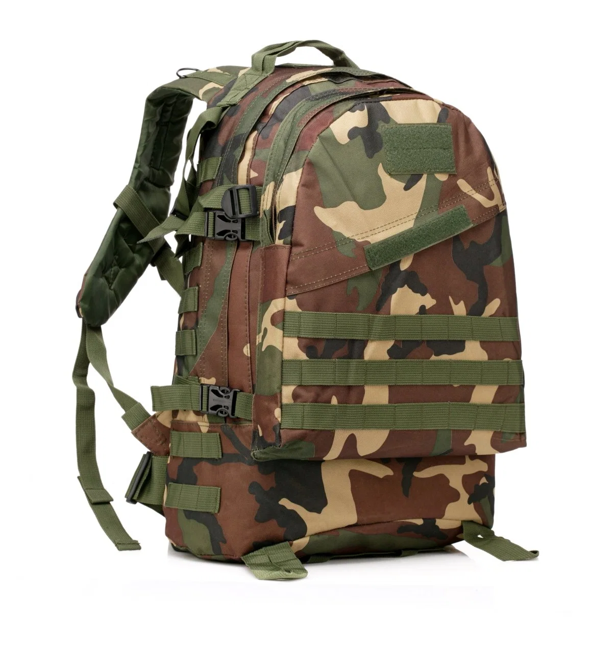 Sac à dos d'extérieur en nylon style militaire Desert Camouflage 600d