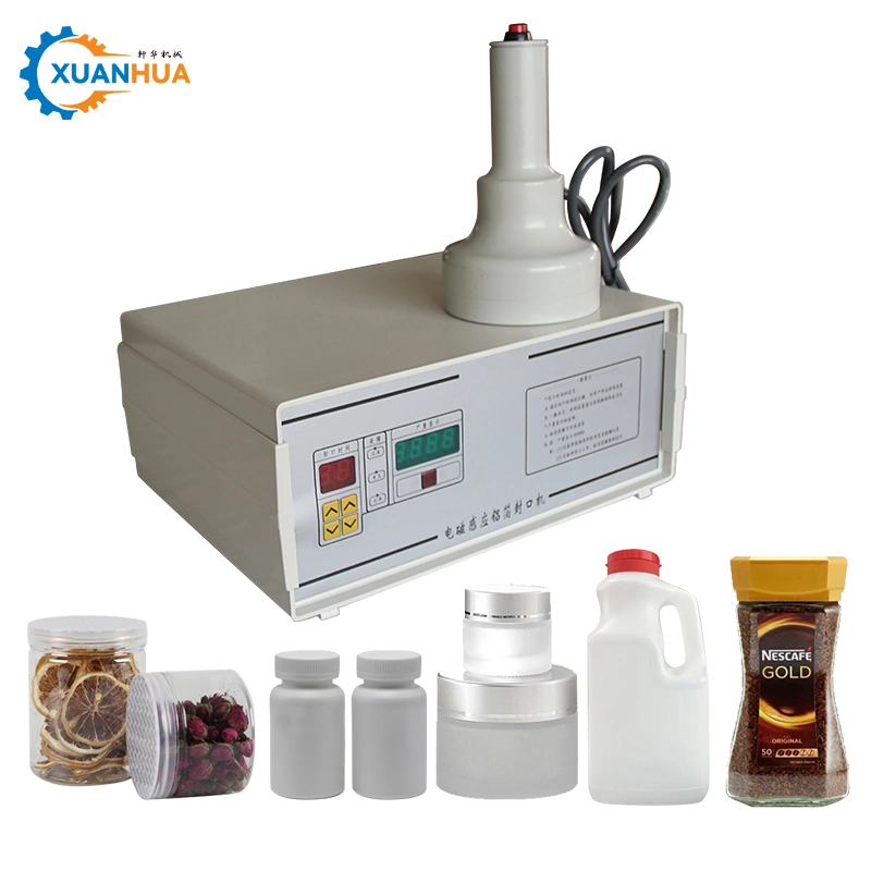 Electromagnetic Induction Sealing Machine Handheld Automatic Vacuum Coffee Sealer Machine Food Filler Foil Sealer Machine