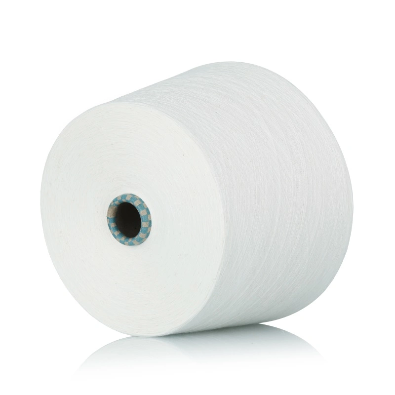 China 100% Polyester Permanent Flame-Retardant Yarn AA Grade Textile Fiber