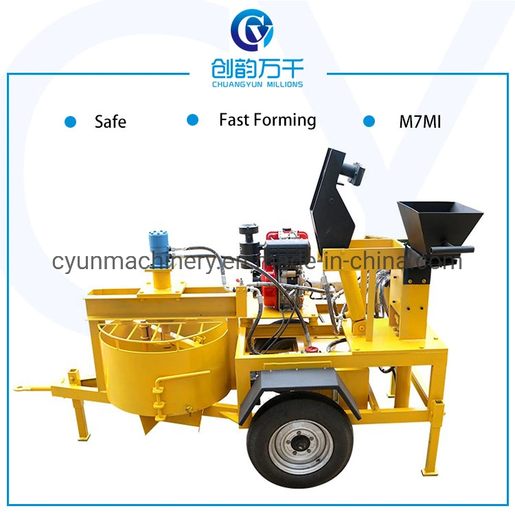 Semi Automatic Hydraulic Clay Hydraform Brick Making Machine (M7MI)