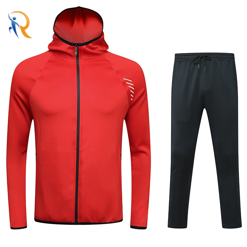 Mens 2 Piece Wear Set Outdoors Windbreaker Runing Jacket Set Jkt-358