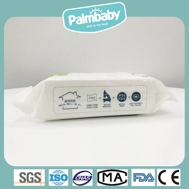 Family Pack Baby Wipes RO Pure Water Baby Wet Wipes Tissu doux non tissé à bon prix