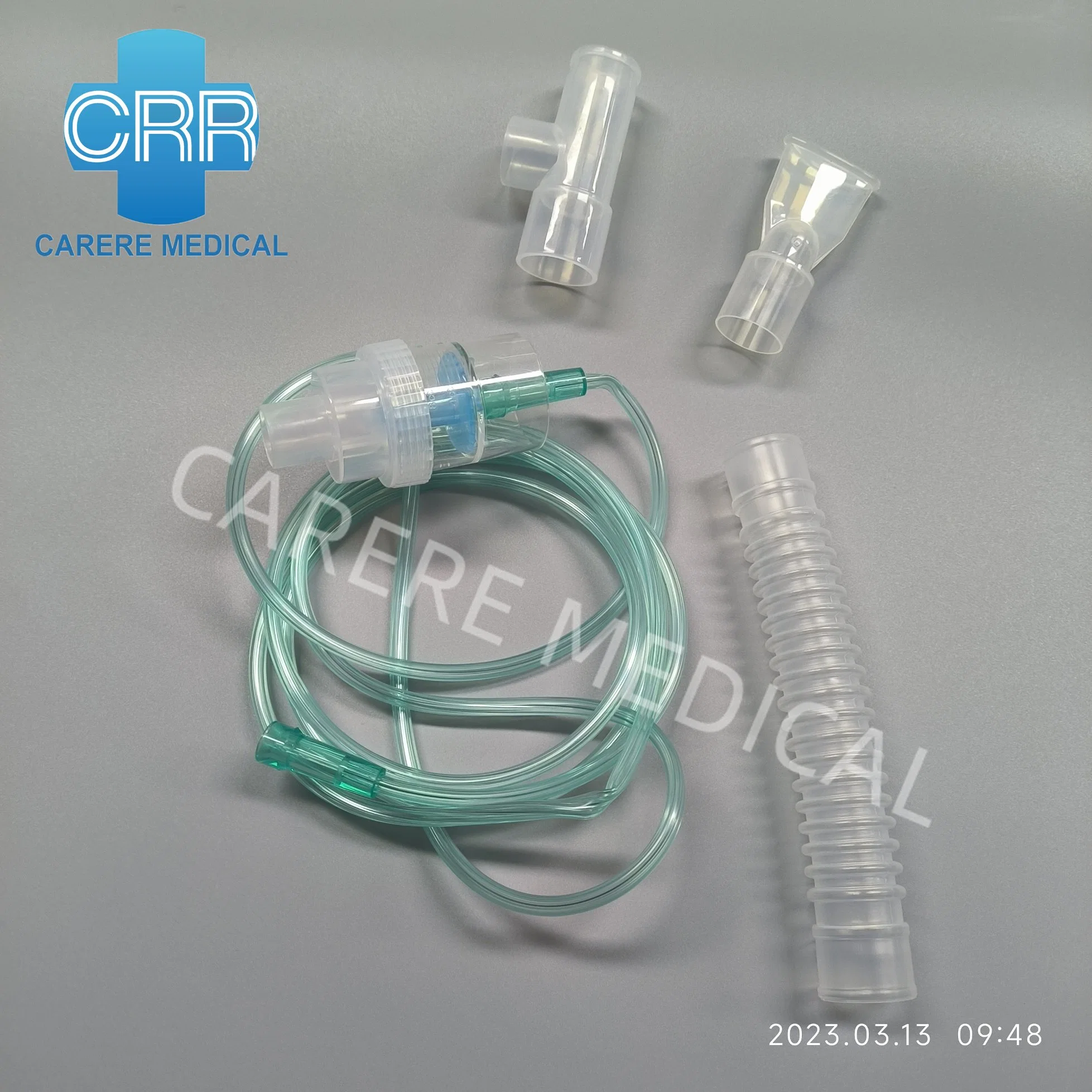 2023 Non-Sterile Nebulizer Chamber Nebulizer Cup Suitable for Compressor Nebulizer Hospital Use Nebulizer Cup Kit Rotary Nebulizer Kit for Adult with CE/ISO