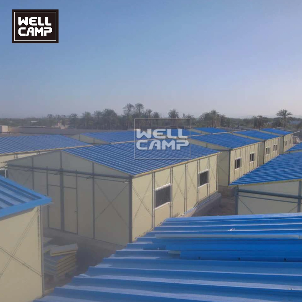 Customized CE Approved Steel Structure+Sandwich Panel Labor Accommodation Camp Dormitory Modular Building K Home