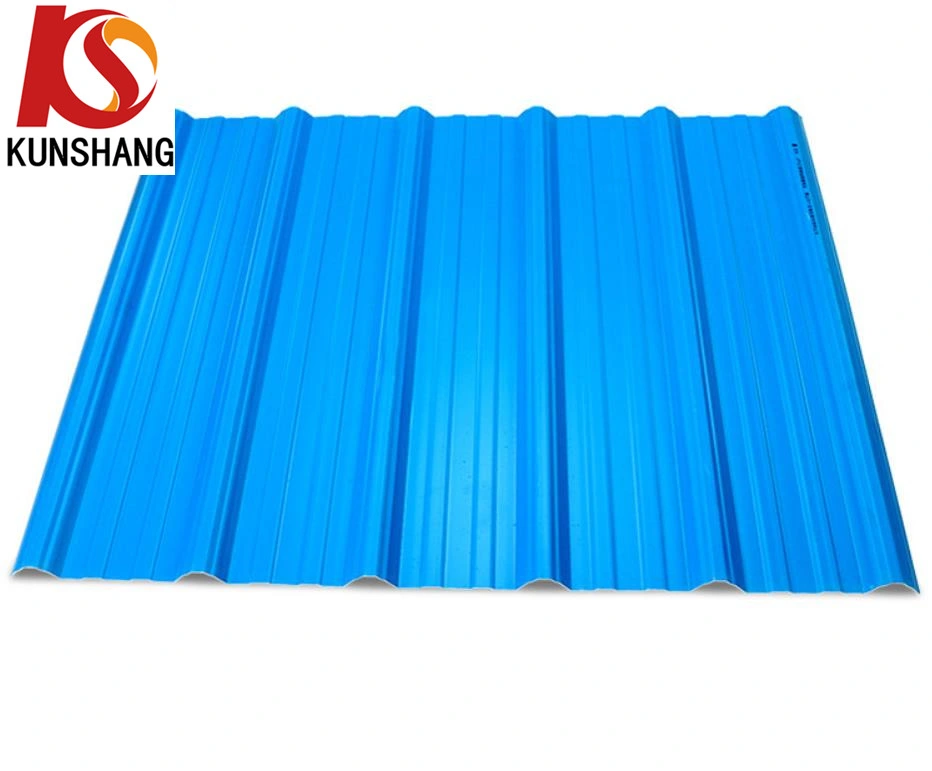 Trapezoid Anti-Corrosive UPVC Roofing Sheet/Cover 1130mm