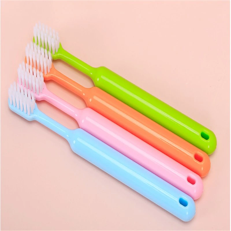 10 Children&prime; S Color Bucket Soft Bristle Toothbrush Oral Independent Care