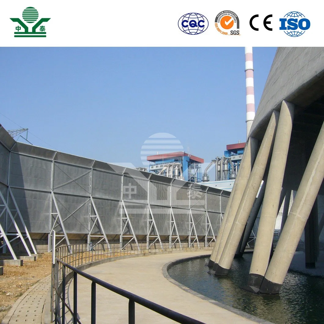 Zhongtai Steel Noise Barrier China Wholesale/Supplierrs Acoustic Fence Barrier PC Endurance Board Material Cooling Tower Sound Barrier