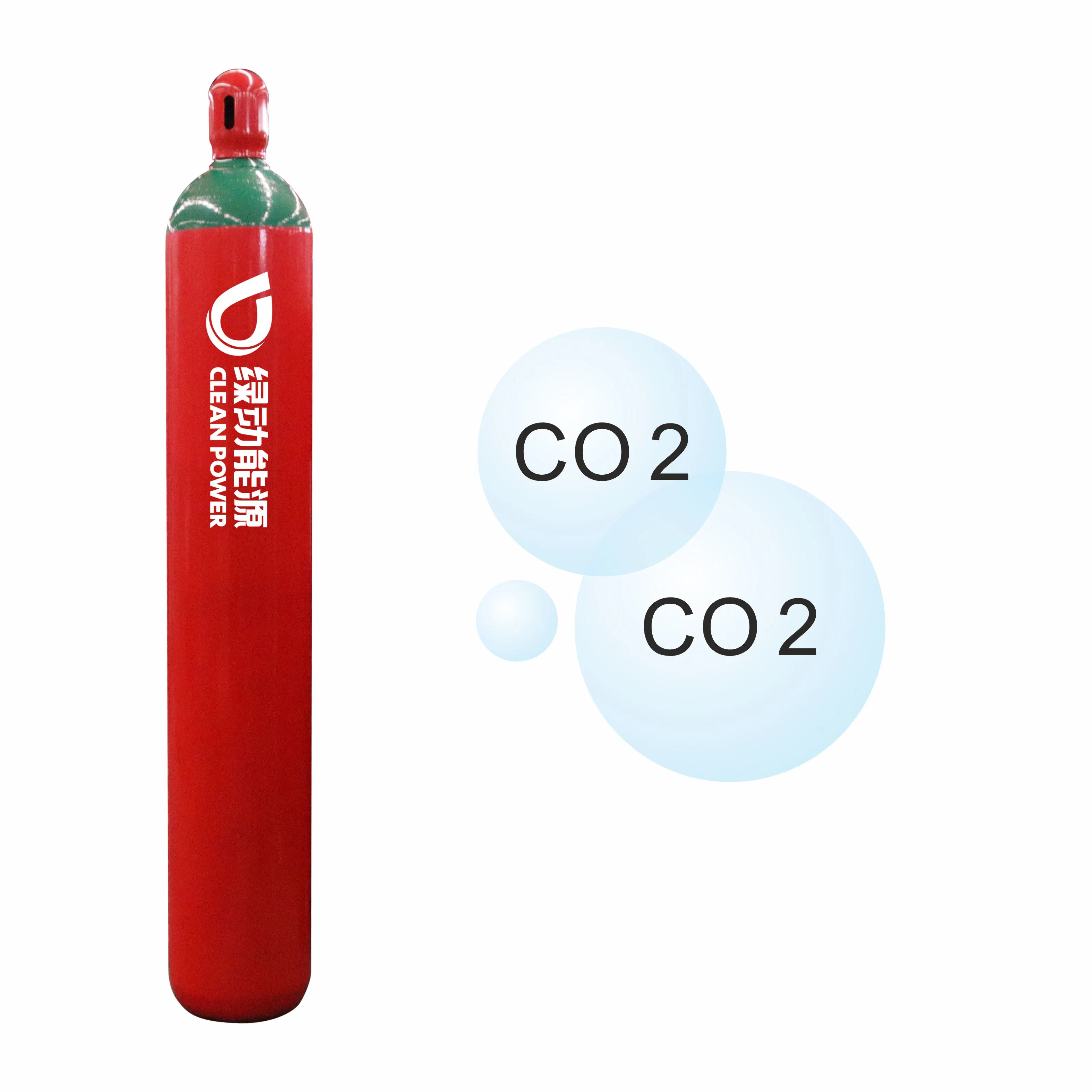 Bouteille de gaz de lutte contre l'incendie de haute qualité bouteille de gaz CO2 avec Performances de sécurité élevées