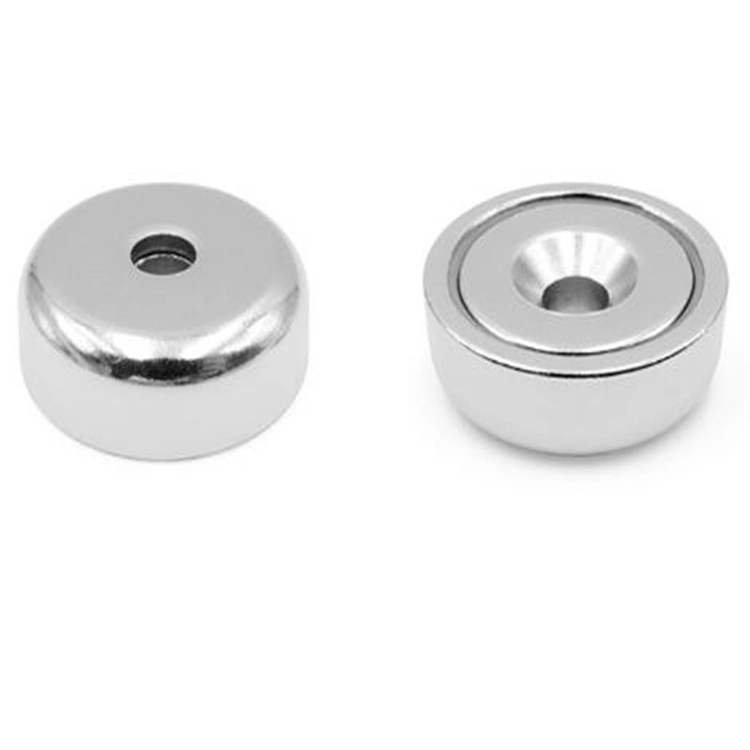 Countersunk Neodymium Magnetic Base Diameter 16mm Pot Magnet