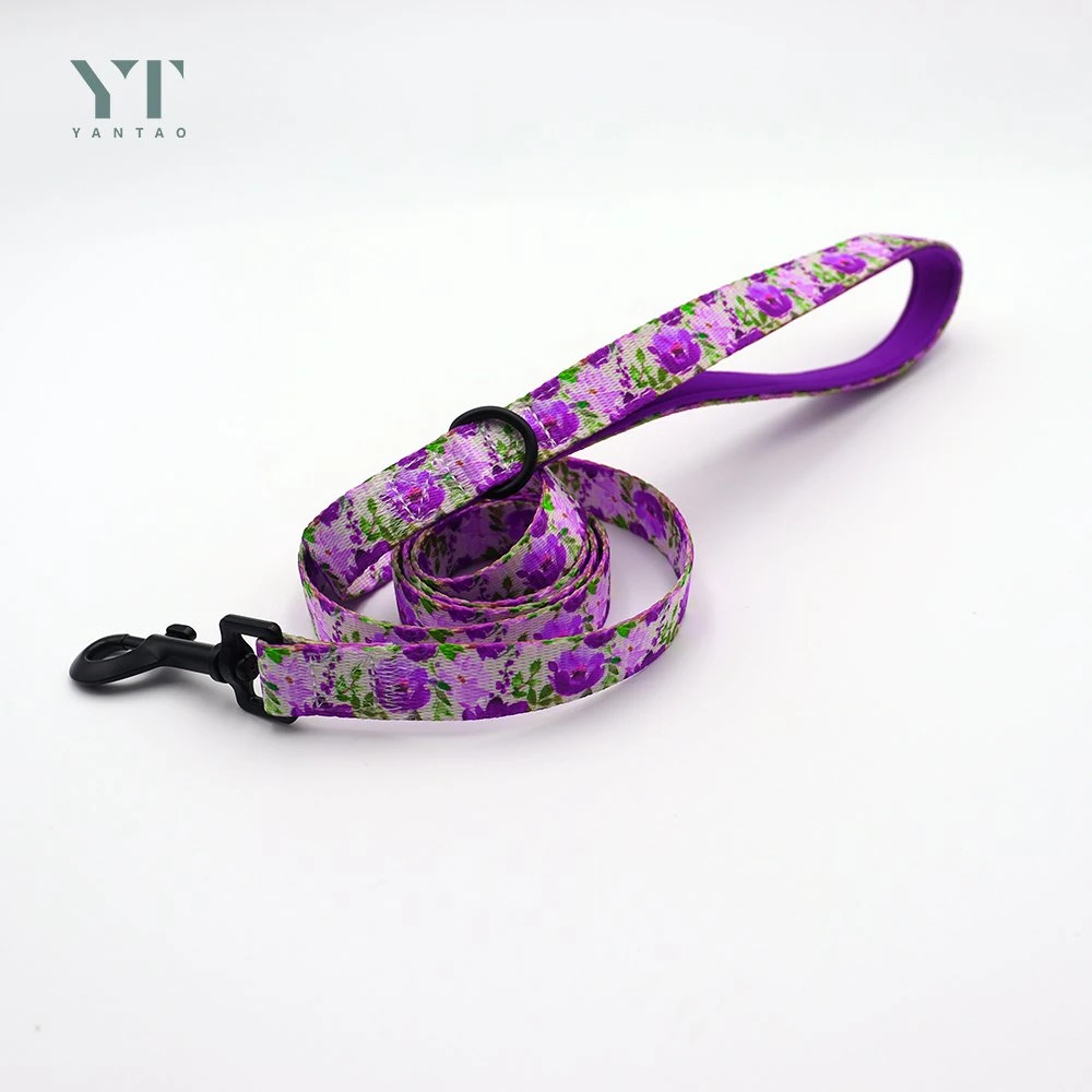 PET Supplier Custom Pattern Luxury Printed Mesh Adjustable Collar Leash Крепление для собаки Bandana