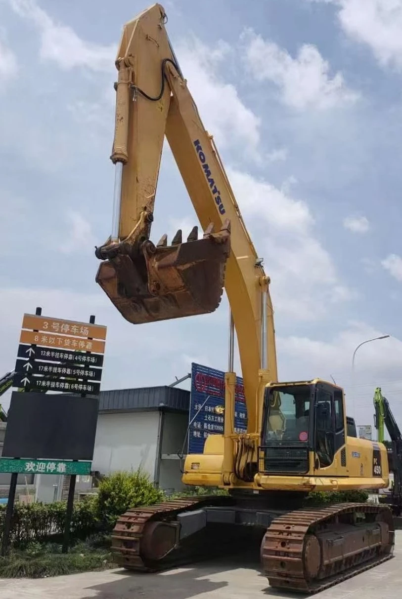 Heavy Duty Excavators 45t Second Hand Excavators Excavadora Usada Japan Original Construction Machine Equipment PC400-7 PC450-8