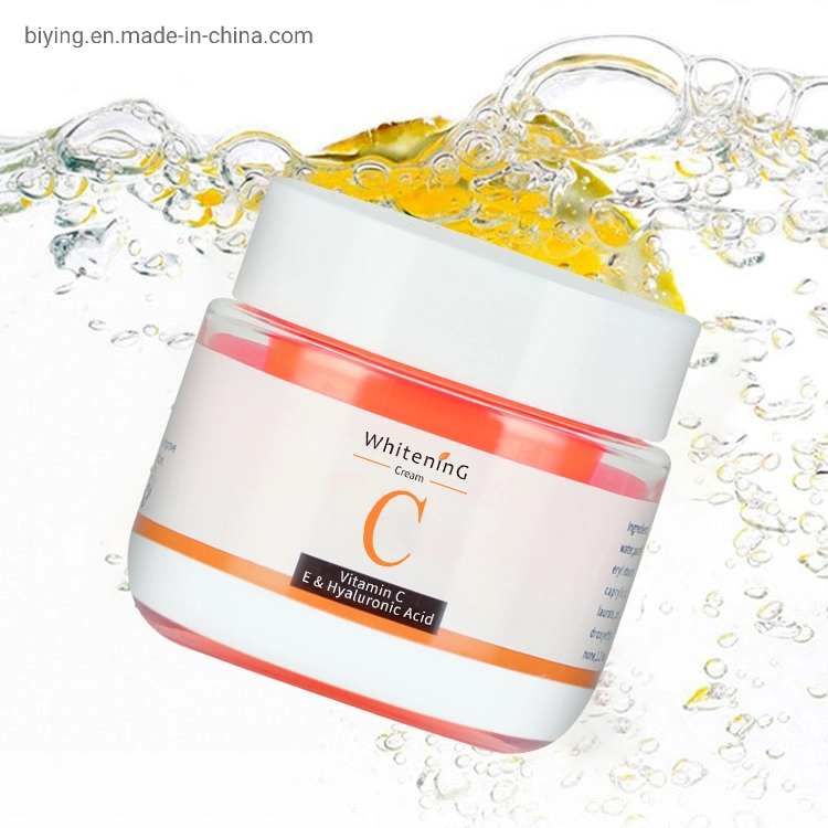 Skin Care Vitamin C &amp; E Whitening Facial Cream Fade Freckles Remove Dark Spots Melanin Remover Brightening Face Cream