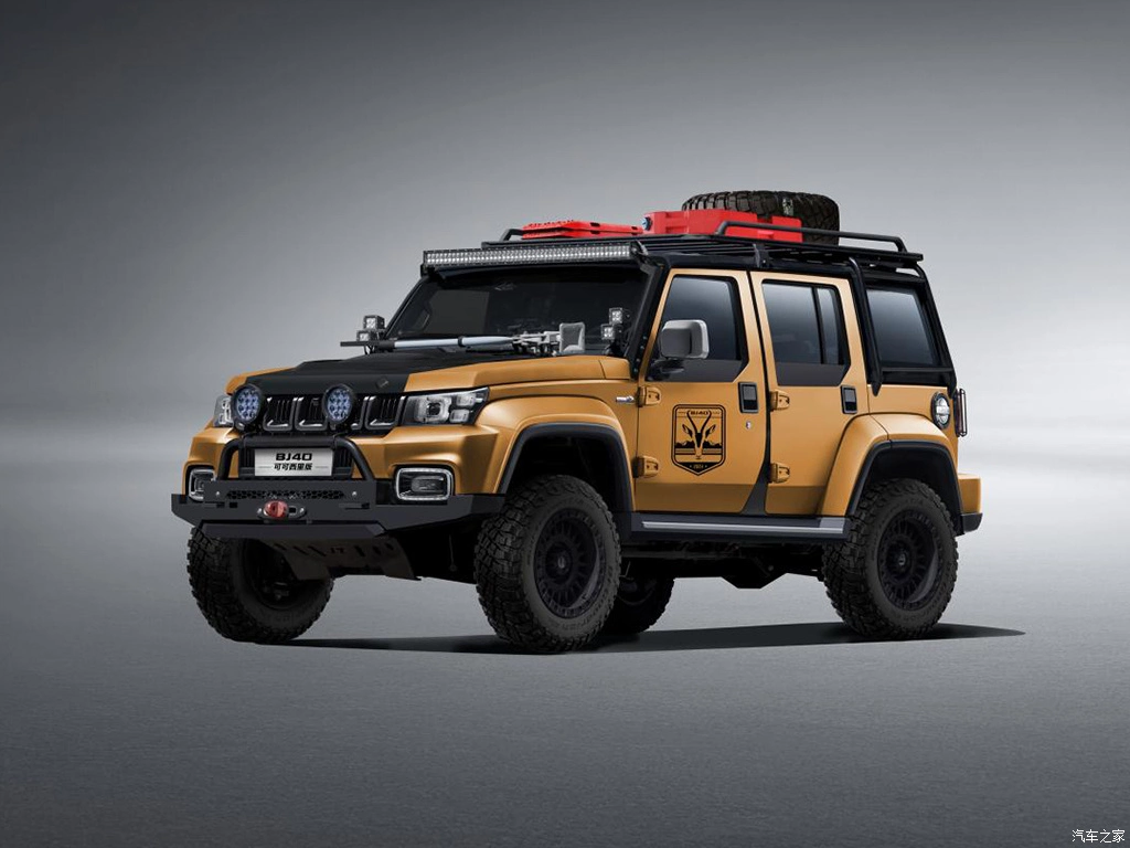 2024 Beijing Auto Bj40 5 places SUV 2.3t 4 roues Conduire à gauche sur voiture essence voitures