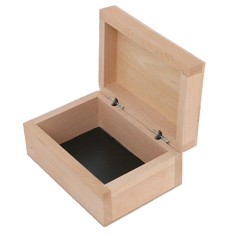 Storage Case Unfinished Partition Jewelry Packaging Wooden Essential Oil Box with Latch