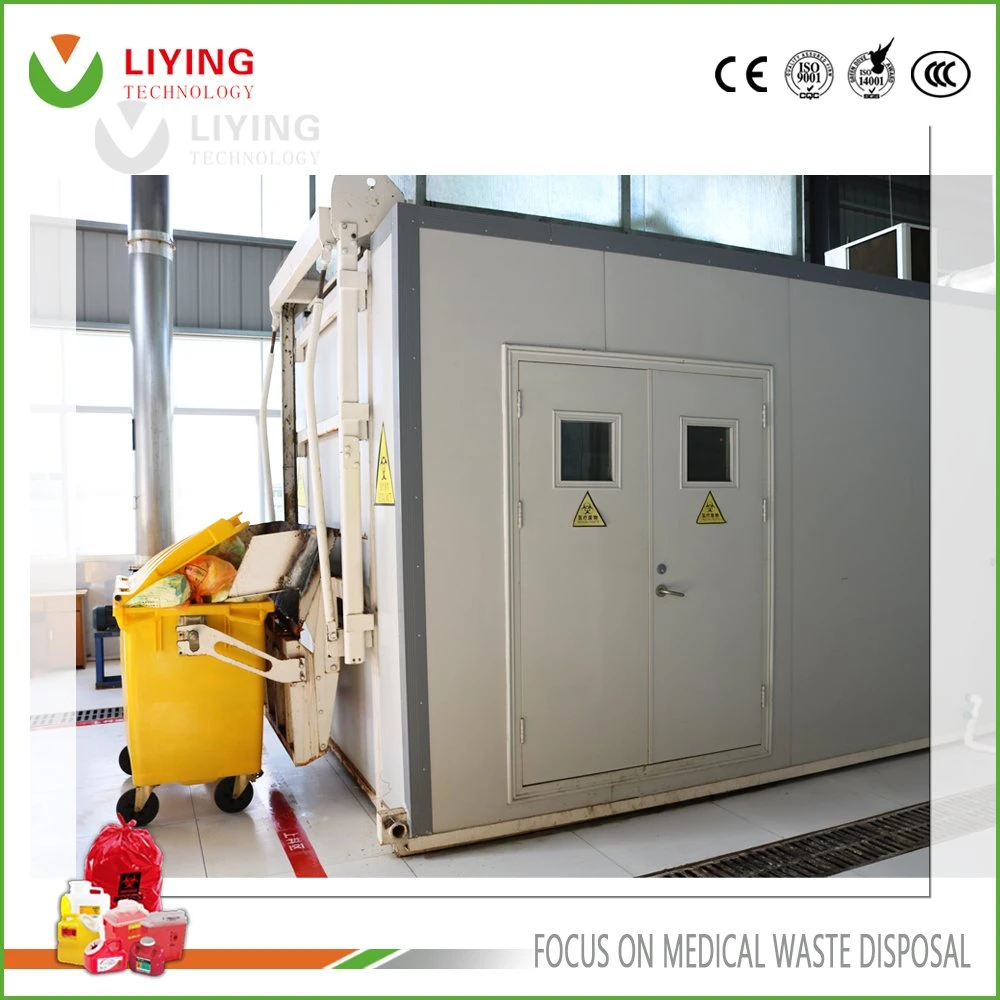 Chinese Clinical Medical Waste Management Machine Manufacturer with Microwave Shredder Treatment Technology